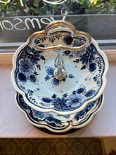 Afbeelding in Gallery-weergave laden, Koekjes-etagère in Delfts Blauw