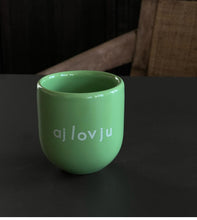 Afbeelding in Gallery-weergave laden, Mok SiSi - groen/aj lov ju