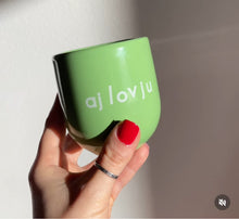 Afbeelding in Gallery-weergave laden, Mok SiSi - groen/aj lov ju