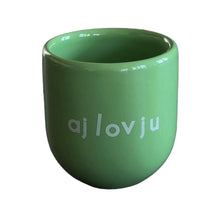 Afbeelding in Gallery-weergave laden, Mok SiSi - groen/aj lov ju