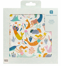 Afbeelding in Gallery-weergave laden, papieren servetten groot - zeemeerminnen