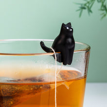 Afbeelding in Gallery-weergave laden, Kat theezakjeshouders (set van 4)