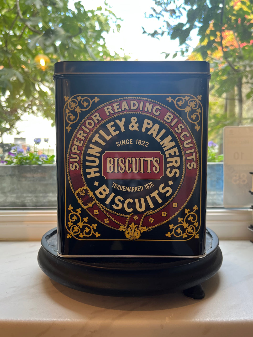 Blikken doos - superior reading biscuits